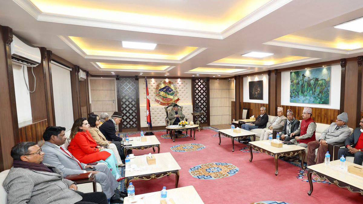 राष्ट्रपतिमा रामचन्द्र पौडेललाई मत दिएर निर्वाचित गरेकोमा धन्यवाद व्यक्त